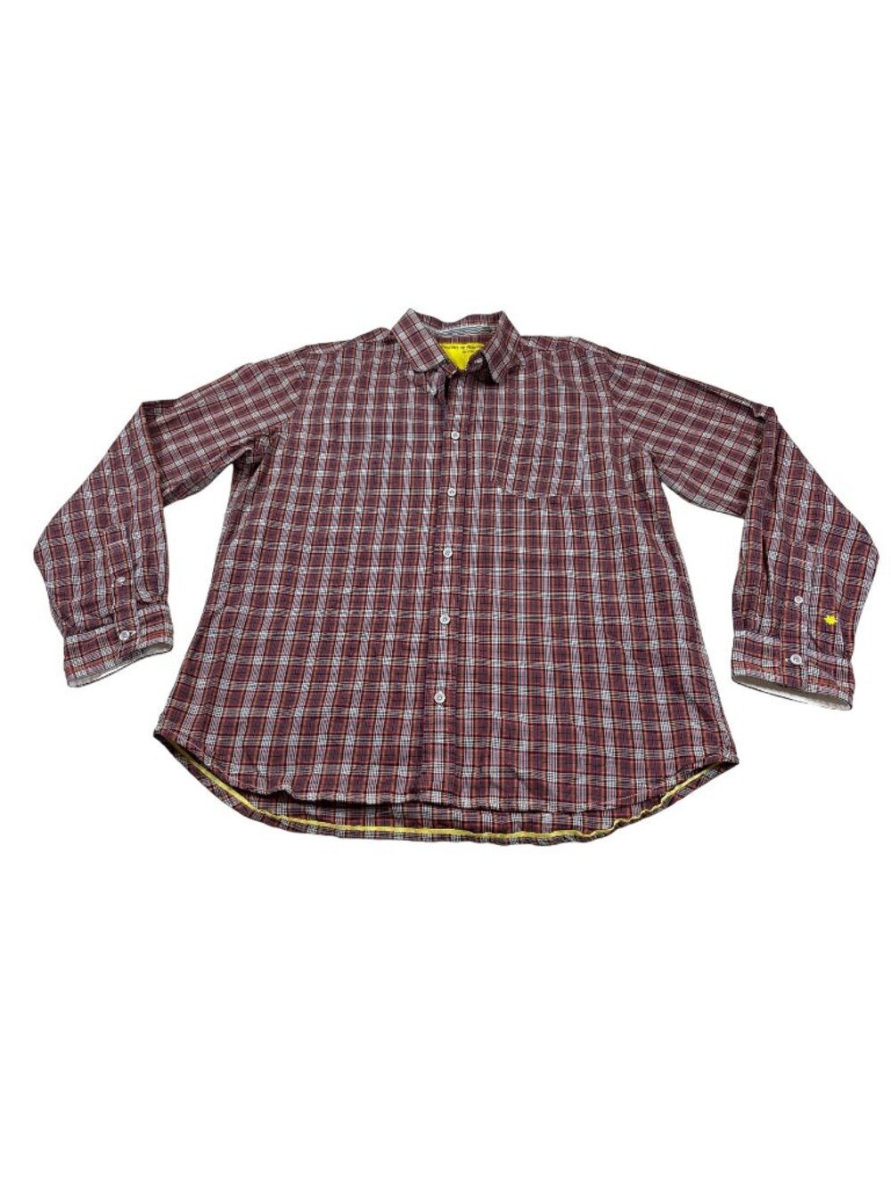 Descendant Of Thieves X-Large Button-Down Long-Sleeve Shirt (K806)